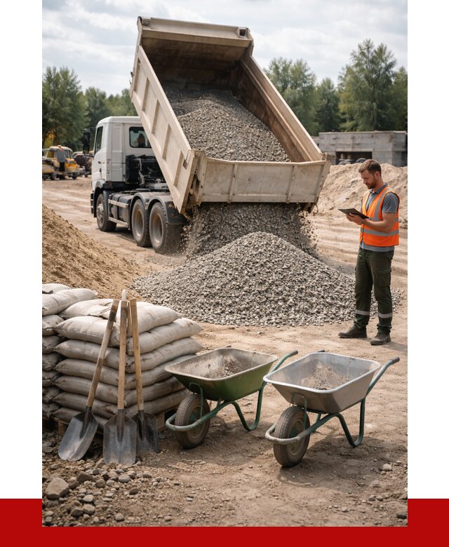 Доставка нерудных материалов в Шахтах от 1302 руб. | ПРОНЕРУДШхт