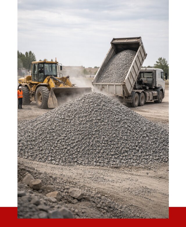 Купить щебень с доставкой в Шахтах от 2713 руб. | ПРОНЕРУДШхт