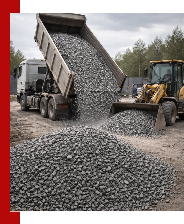 Доставка и продажа щебня гранитного в Шахтах