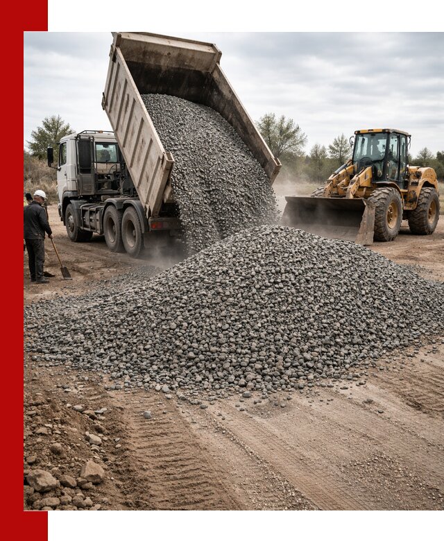 Гранитный щебень фракция 10-20 с доставкой в Шахтах