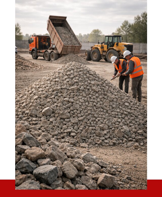 Гранитный щебень фракция 40-70 в Шахтах от 2713 руб ПРОНЕРУДШхт