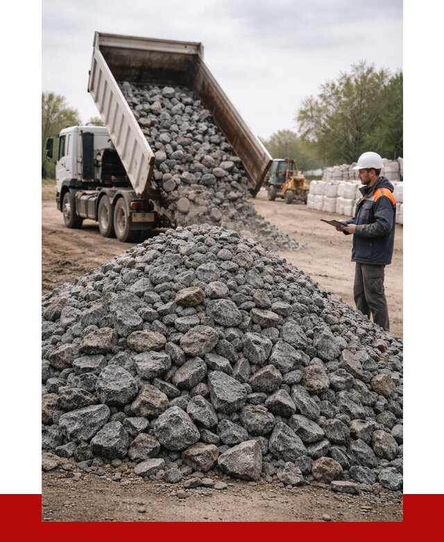 Гранитный щебень фракция 100-200 в Шахтах от 4558 р. ПРОНЕРУДШхт