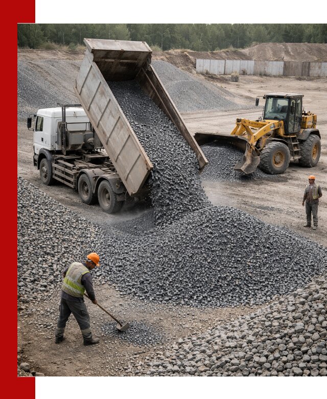Щебень габбро-диабаз фр. 5-20 с доставкой в Шахтах