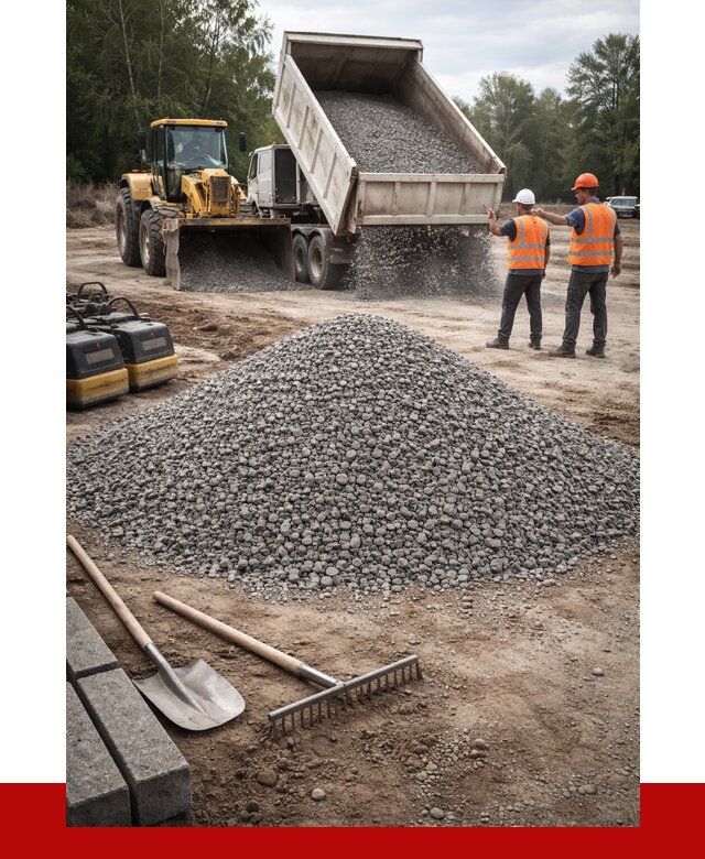 Гравийный щебень купить в Шахтах от 2388 р. ПРОНЕРУДШхт