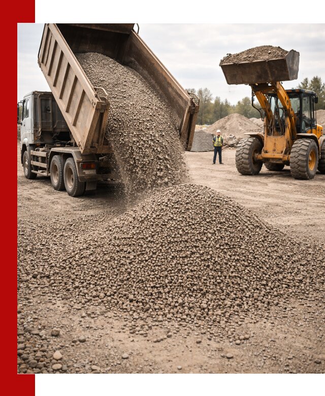 Гравийный щебень фракция 3–10 с доставкой в Шахтах