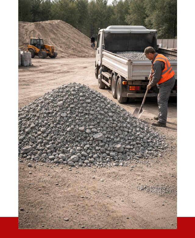 Гравийный щебень фракция 5-10 в Шахтах от 2388 р. | ПРОНЕРУДШхт