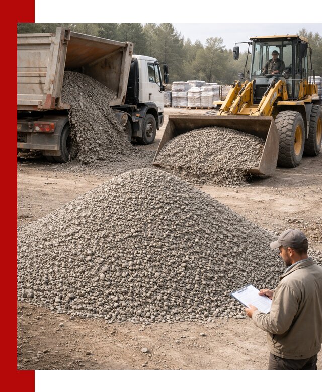 Гравийный щебень фракция 5–10 с доставкой в Шахтах
