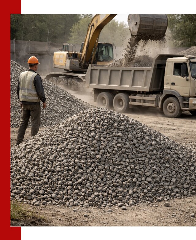 Шлаковый щебень фракция 5-20 с доставкой в Шахтах