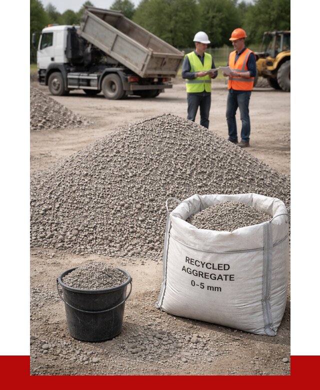 Вторичный щебень фракция 0-5 в Шахтах от 1736 р. ПРОНЕРУДШхт