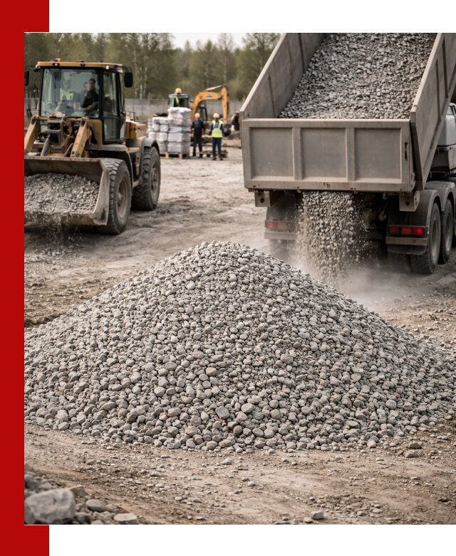 Вторичный щебень фракции 5-20 в Шахтах — доставка и продажа крупнотоннажно