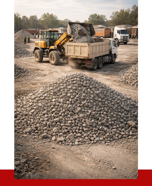 Вторичный щебень фракция 40-70 в Шахтах от 1888 р, ПРОНЕРУДШхт