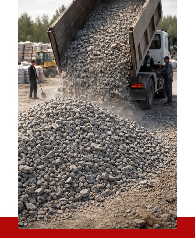 Бетонный щебень фракция 40-70 в Шахтах от 1954 р. ПРОНЕРУДШхт