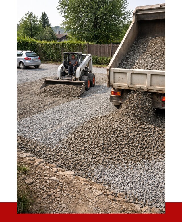 Щебень для парковки в Шахтах с доставкой от 1302 р.| ПРОНЕРУДШхт