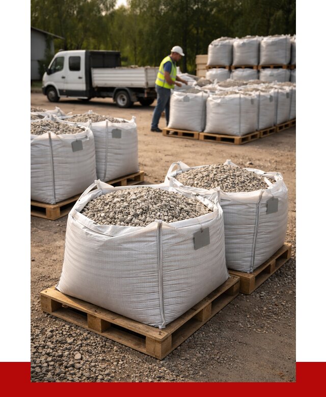 Щебень в мешках с доставкой в Шахтах от 4558 р. | ПРОНЕРУДШхт