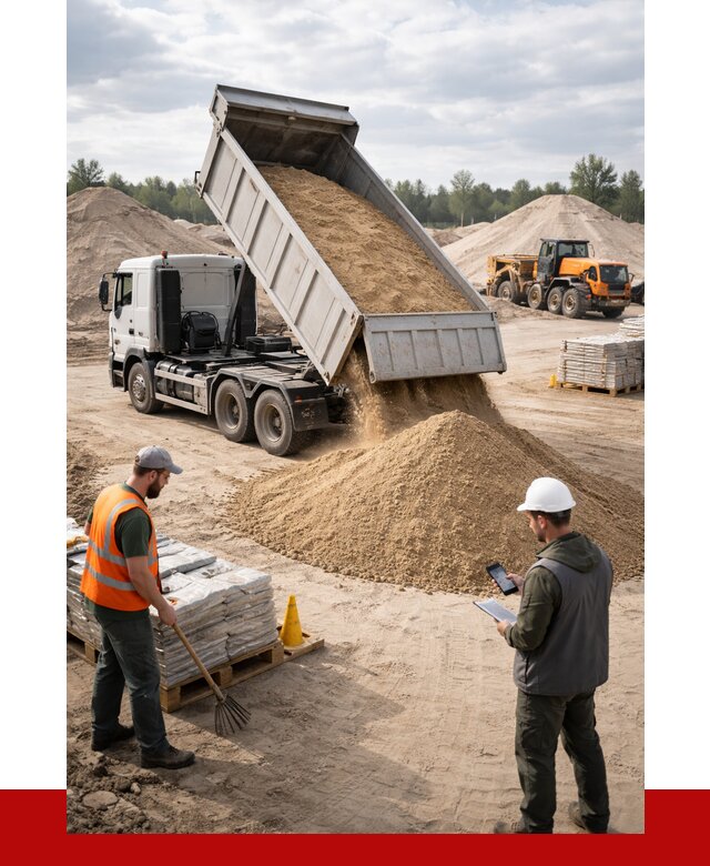 Карьерный песок с доставкой в Шахтах от 3907 р. ПРОНЕРУДШхт