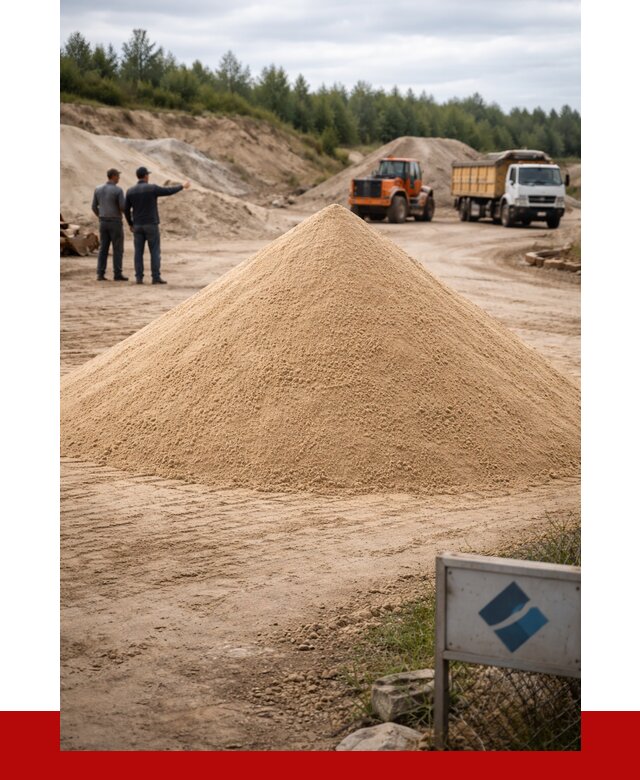 Карьерный песок навалом в Шахтах от 1954 р. | ПРОНЕРУДШхт