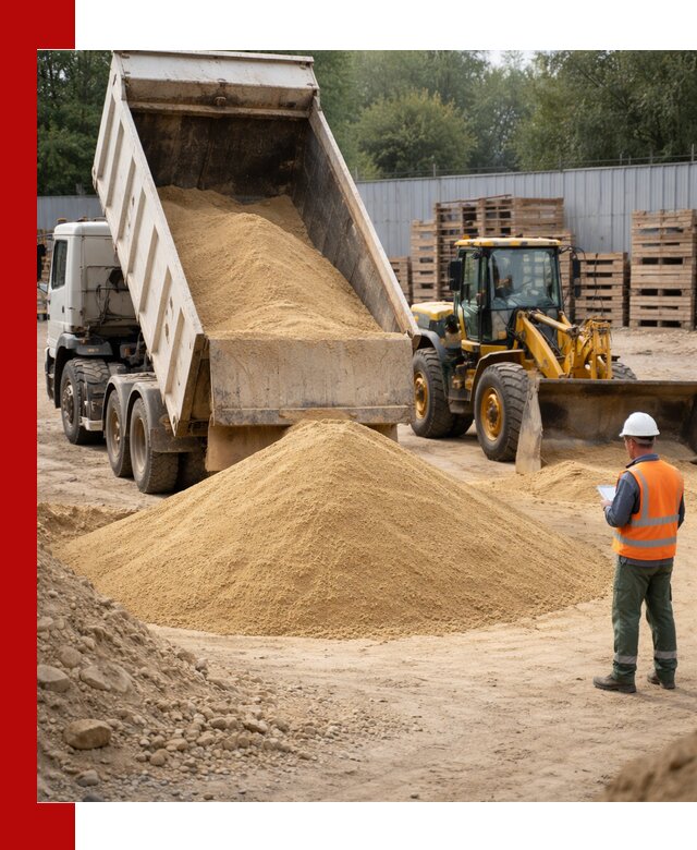 Доставка карьерного мелкозернистого песка в Шахтах
