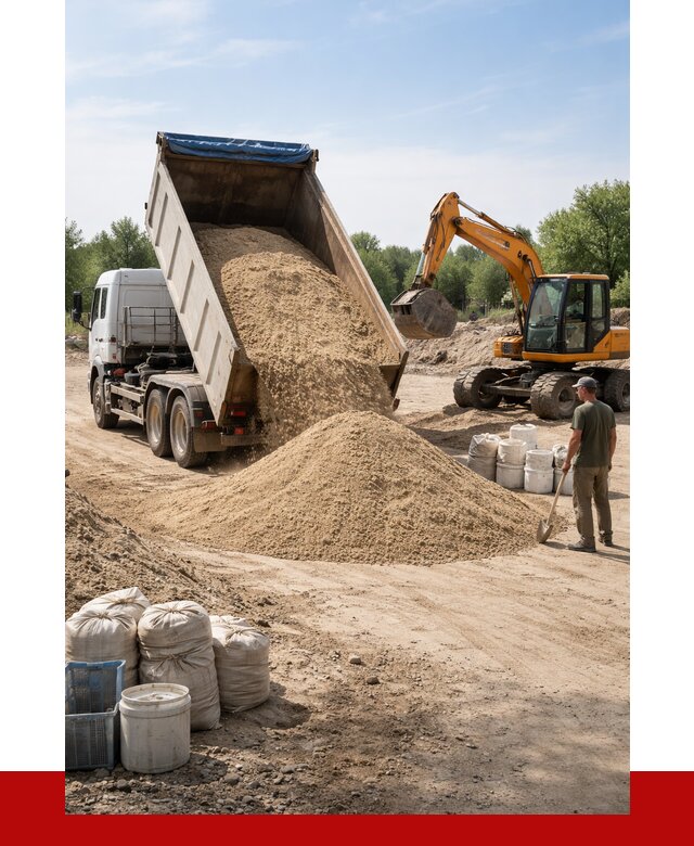 Купить речной песок в Шахтах от 1302 р. за куб | ПРОНЕРУДШхт