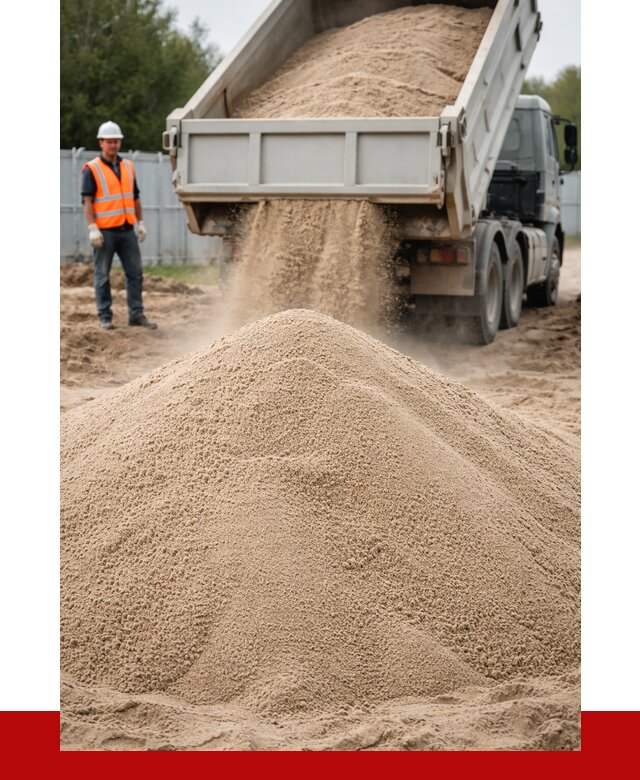 Купить сеяный песок с доставкой в Шахтах от 2388 р ПРОНЕРУДШхт