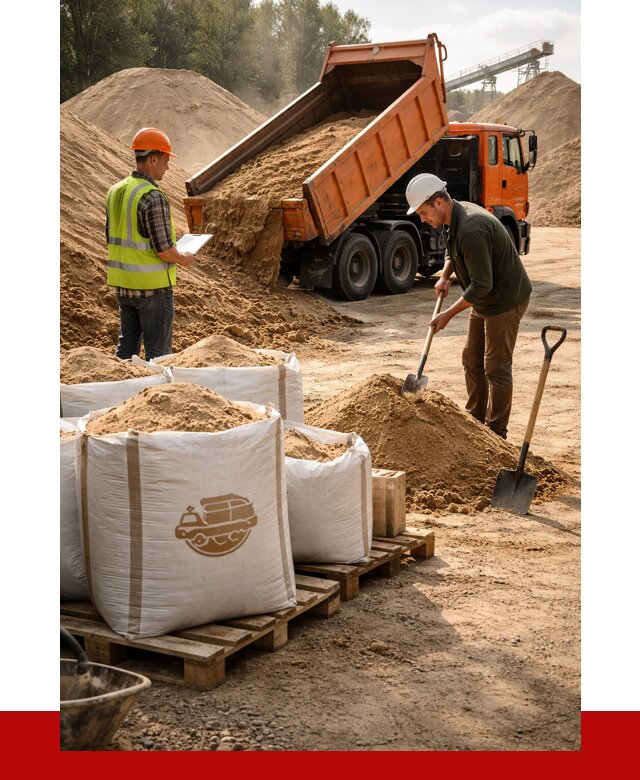 Строительный песок в Шахтах от 2388 р. с доставкой, ПРОНЕРУДШхт