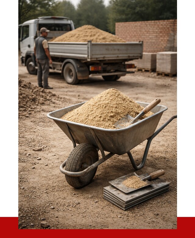 Песок для кладки в Шахтах с доставкой от 2388 р. | ПРОНЕРУДШхт