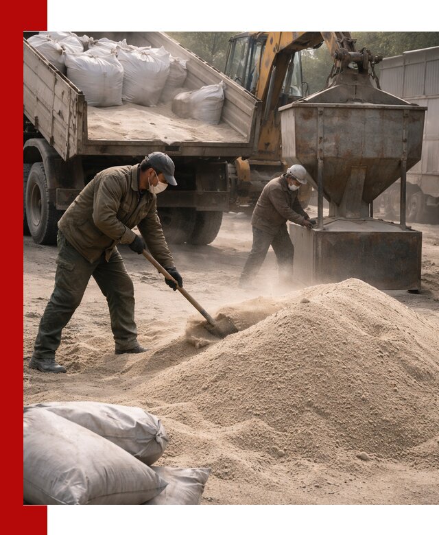 Кварцевый песок для пескоструя в Шахтах — доставка и качество