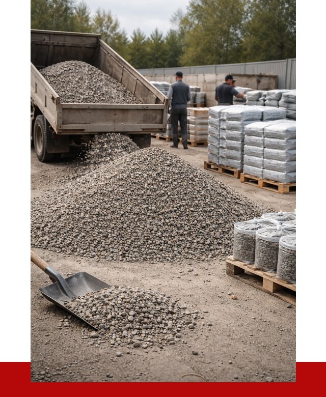 Гравий фракция 5-20 в Шахтах купить от 2496 р. ПРОНЕРУДШхт