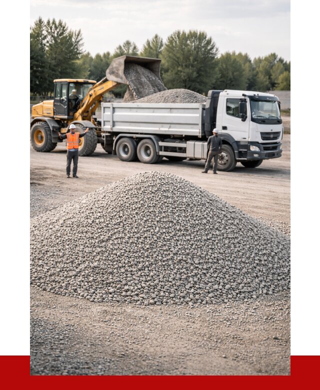 Купить мытый гравий в Шахтах от 3799 р, доставка ПРОНЕРУДШхт
