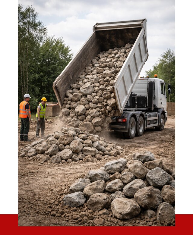 Купить булыжник в Шахтах с доставкой от 4884 р. за куб | ПРОНЕРУДШхт