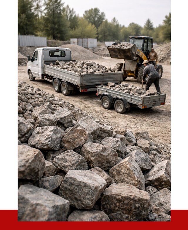 Купить бутовый камень гранитный в Шахтах от 3039 р. | ПРОНЕРУДШхт