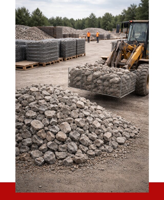 Камень для габионов фракция 70-150 в Шахтах от 4558 р. | ПРОНЕРУДШхт