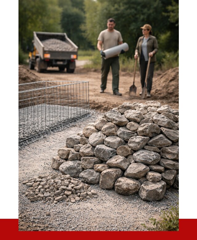 Камень для габионов фракция 100-200 в Шахтах от 5209 р. | ПРОНЕРУДШхт