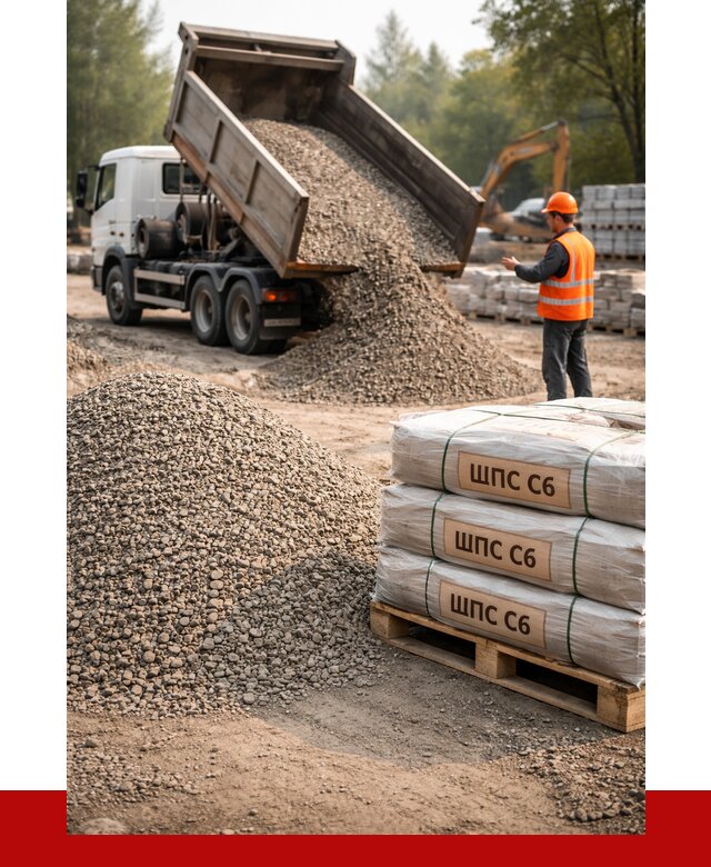 ЩПС С6 в Шахтах с доставкой от 2388 р. за куб | ПРОНЕРУДШхт