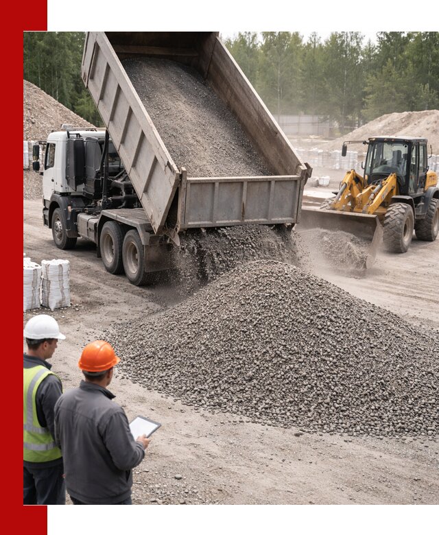 Доставка и продажа гранитного отсева 0-10 в Шахтах