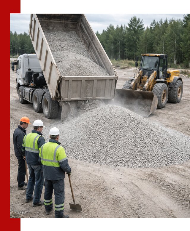 Известняковый отсев 0-5 доставка в Шахтах быстро и выгодно