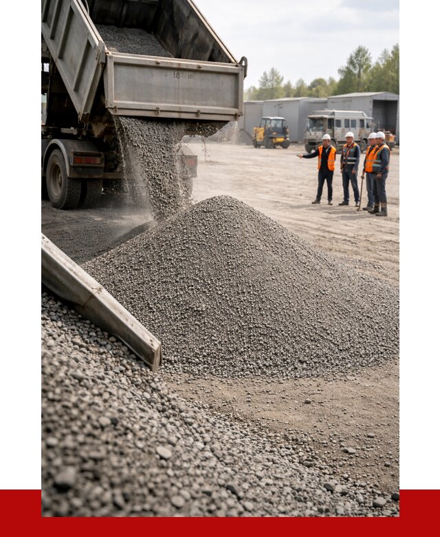 Гравийный отсев 0-5 в Шахтах от 1302 р. с доставкой | ПРОНЕРУДШхт