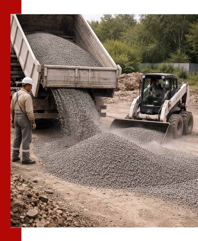Доставка гравийного отсева 0-5 в Шахтах оптом и в розницу