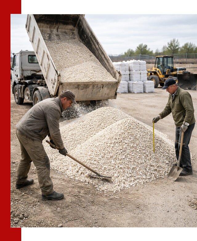 Мраморная крошка с доставкой и разгрузкой в Шахтах