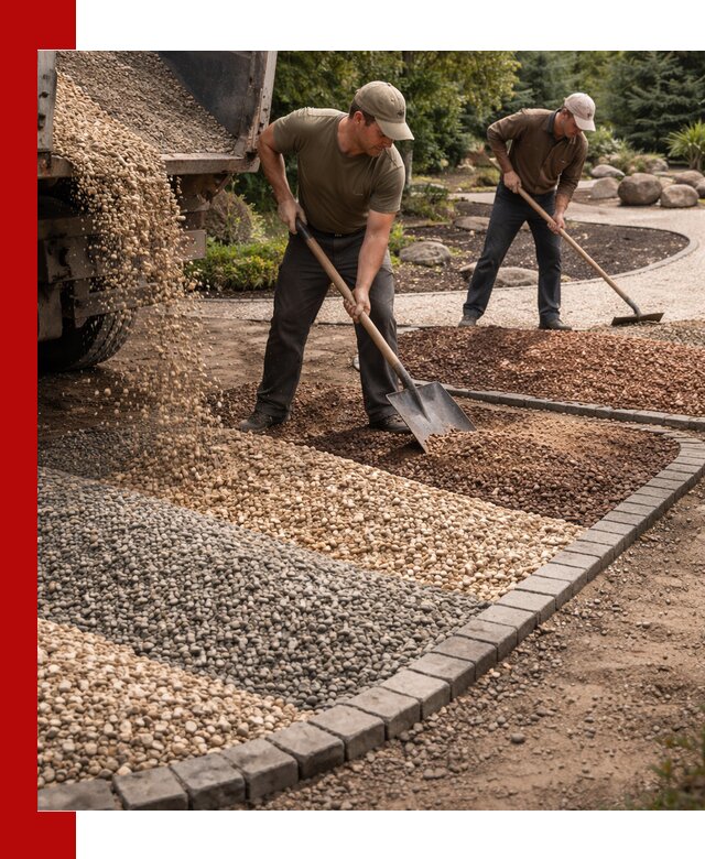 Декоративная крошка для ландшафта в Шахтах — продажа и доставка