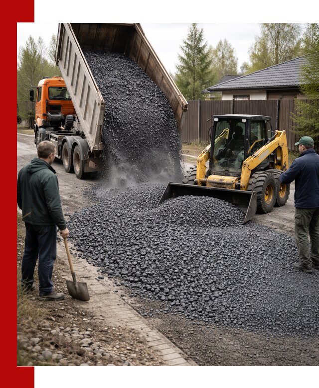 Крошка габбро с доставкой в Шахтах для строительных работ