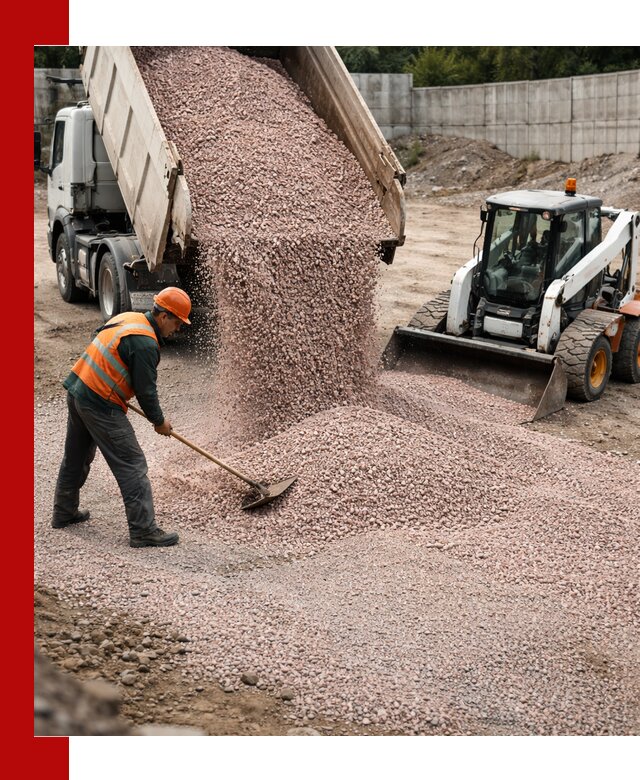 Крошка розовый гранит с доставкой в Шахтах от производителя