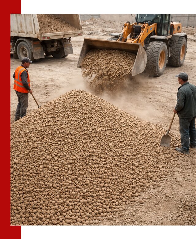 Керамзит фракция 10-20 с доставкой в Шахтах