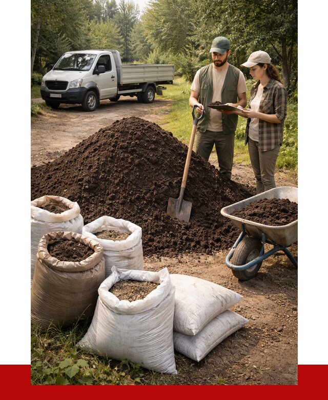 Купить грунт с доставкой в Шахтах от 4884 р. за м3 | ПРОНЕРУДШхт