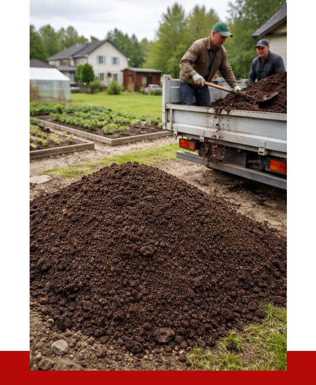 Плодородный грунт в Шахтах с доставкой от 4558 р. | ПРОНЕРУДШхт