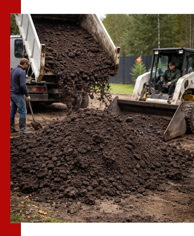 Плодородный грунт с доставкой в Шахтах для садов и огородов