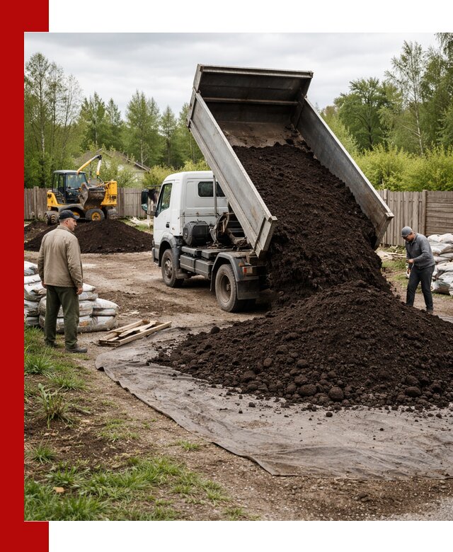 Доставка качественного почвогрунта в Шахтах оптом и в розницу