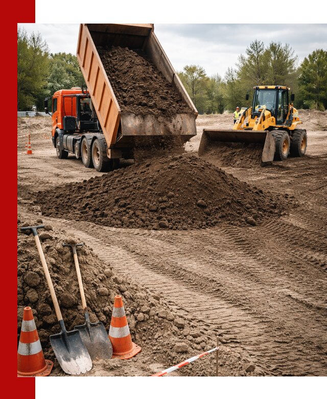 Поставка и доставка планировочного грунта в Шахтах