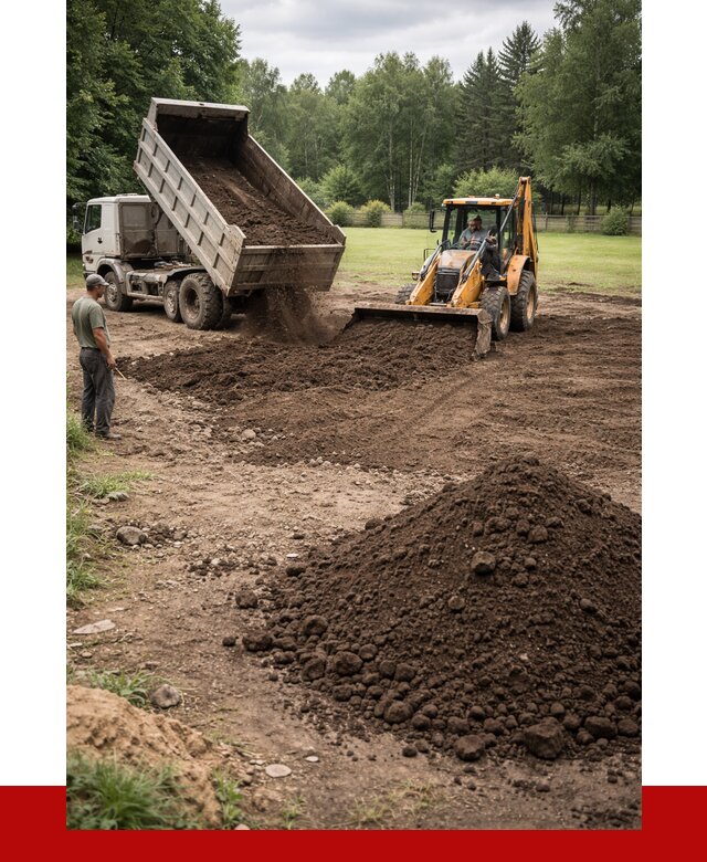 Грунт для выравнивания участка в Шахтах от 1302 р. | ПРОНЕРУДШхт