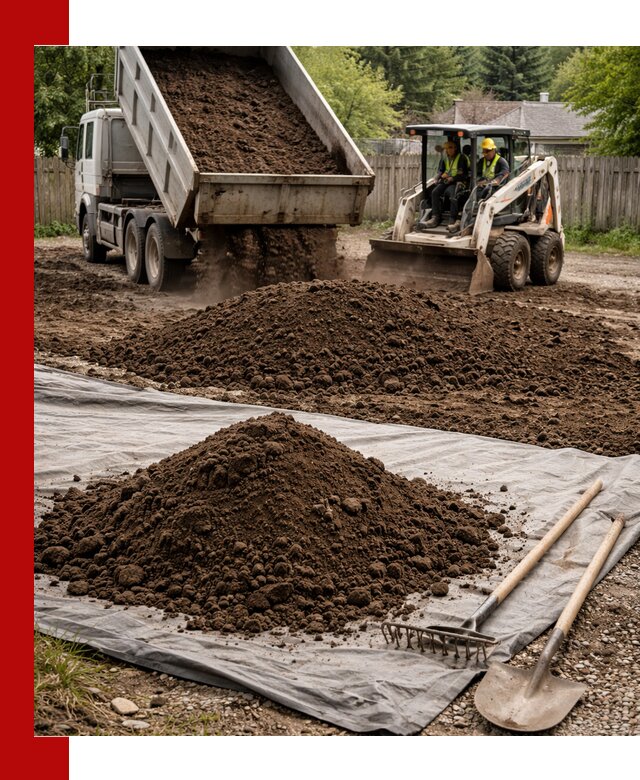 Грунт для отсыпки участка с доставкой в Шахтах