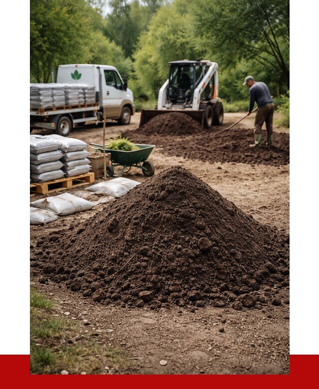 Грунт для озеленения с доставкой в Шахтах от 1954 р. | ПРОНЕРУДШхт